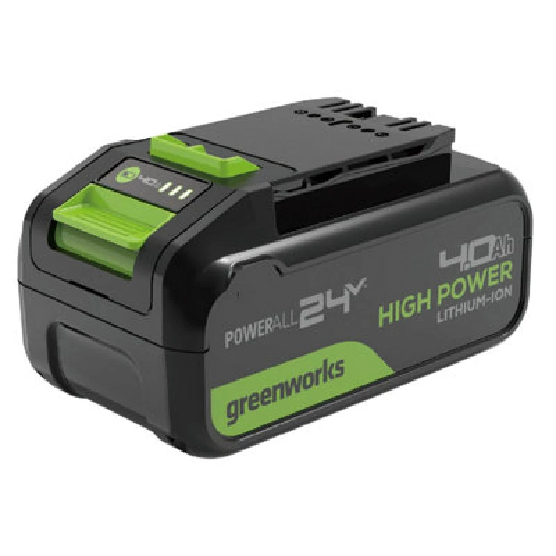 Image of Greenworks G24B4HP 24v Cordless High Performance Li-ion Battery 4ah G24B4HP1100 Battery Amp Hours: 4ah