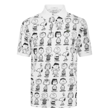Image of Lacoste X Peanuts Polo - White AU8