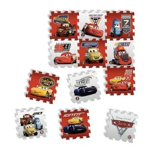 Image of Disney Cars 3 Team Floor Mat Puzzle with 12 Pieces