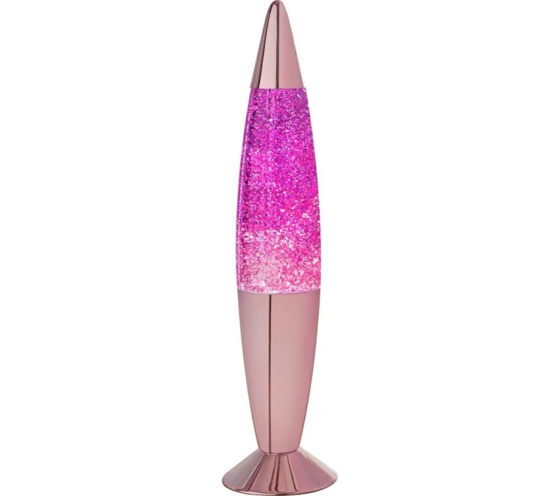 Image of GLOBAL GIZMOS 48679 16" Glitter Lamp - Purple 5025301486792