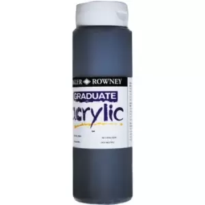 Image of Daler Rowney 123500084 Graduate Acrylic Paint 500ml Neutral Grey