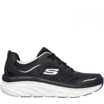 Image of Skechers Dlux Walker Runners - Black/Pink