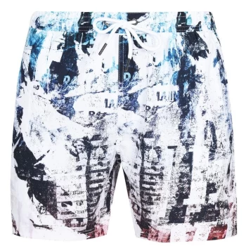 Image of Firetrap Swim Shorts - Multi Texture