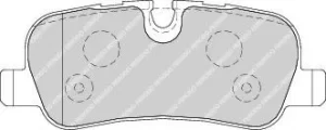 Image of Ferodo FDB1613 Brake Pad Set Rear Axle Premier Car