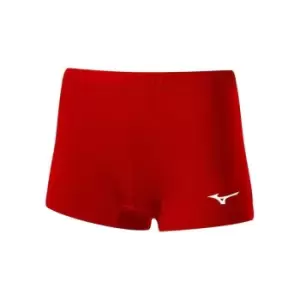 Image of Mizuno Pro Netball Ladies Undershorts - Red