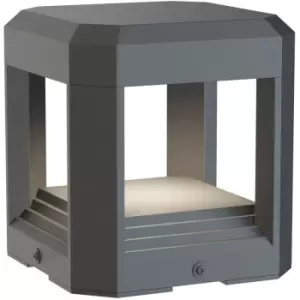 Image of Maytoni Outdoor - Royal Mile Outdoor Royal Mile Integrated LED Grey Pedestal Landscape Light IP65