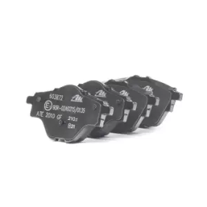 Image of ATE Brake pad set OPEL,PEUGEOT,CITROEN 13.0460-3872.2 1609000980,1647860380,1647874380 1678168080,1609000980,1609000980,1647874380,1678168080,95525386