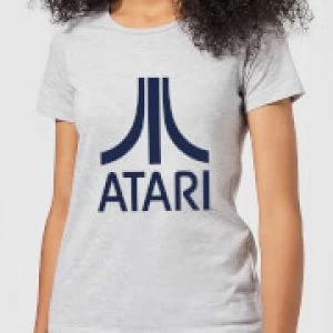 Image of Atari Logo Womens T-Shirt - Grey - M