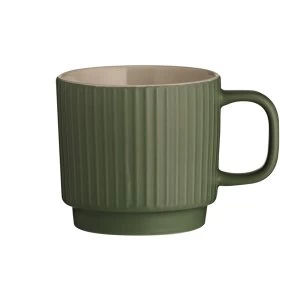 Image of Mason Cash Embossed Line Mug Green