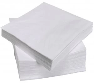 Image of Value White Napkins 33cm 2ply (Pack 100)