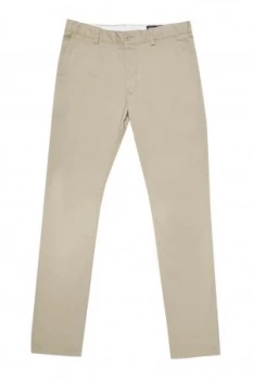 Image of Mens French Connection Machine Gun Stretch Kr Slim Sand