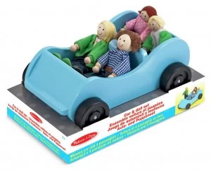Image of Melissa and Doug Car And Doll Set