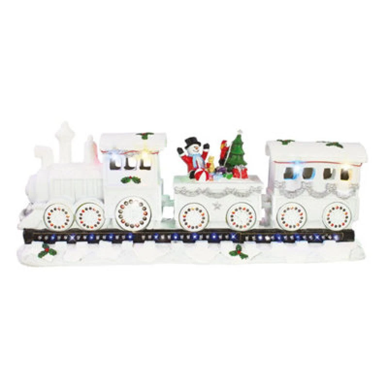 Image of Christmas Workshop Xmas Train with Flickering LED and Musicals