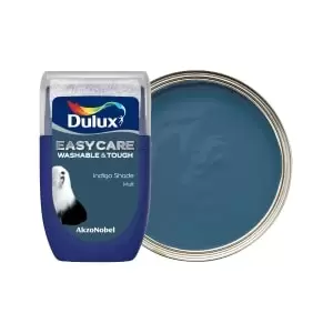 Image of Dulux Easycare Washable & Tough Indigo Shade Matt Emulsion Paint 30ml