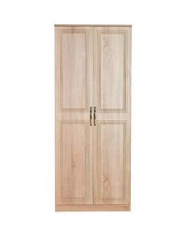 Image of Almeria 49 x 75cm Walnut Effect Mirror