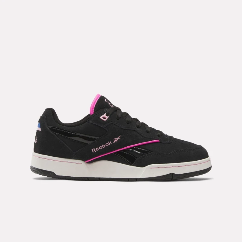Image of Reebok X Barbie BB 4000 II Trainers Black Pink male UK 10.5