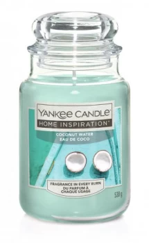 Image of Yankee Candle Large Jar Candle - Coconut Water
