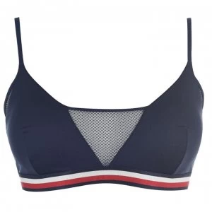 Image of Tommy Bodywear Stripe Bralette - Navy Blazer