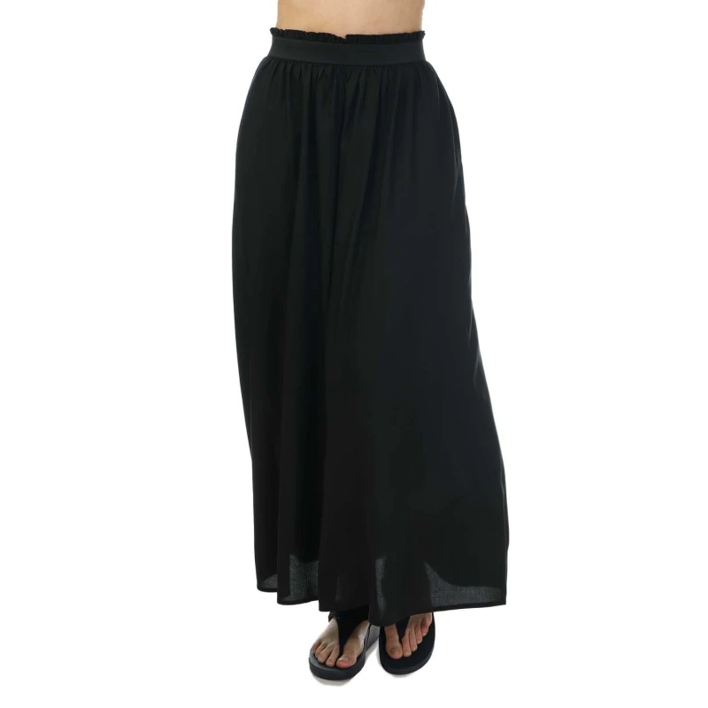 Image of Only Paperbag Maxi Skirt - Black 8