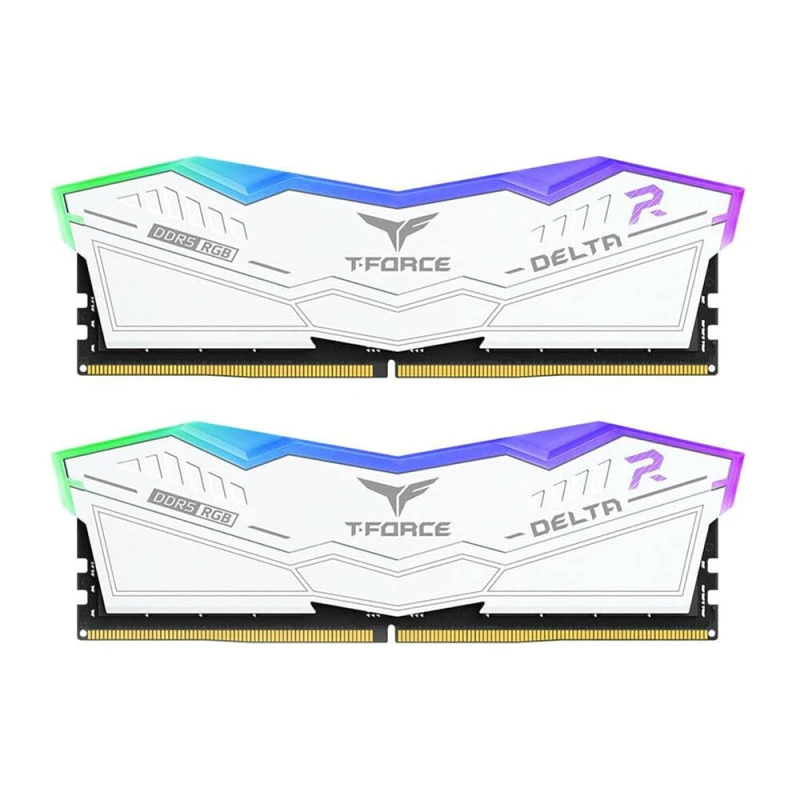 Image of Team Group Team Group DELTA RGB Memory, 32 GB, 2 x 16GB DDR5 - White F4D53272C34ADC1