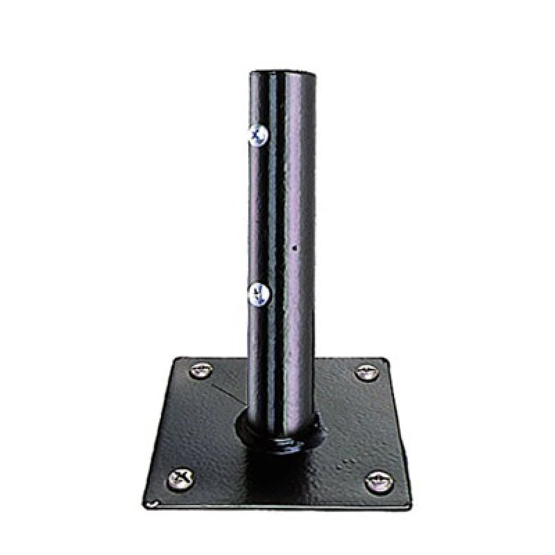 Image of Good Directions Cottage Post Optional Bracket Small - L7.8 X W7.8 X H10.5cm - Black