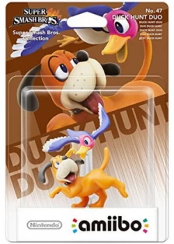 Image of Nintendo Amiibo Smash Bros Collection Character - Duck Hunt Duo Wii U / Nintendo 3DS