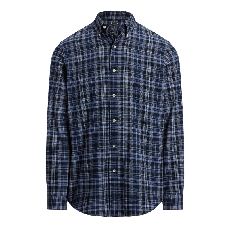 Image of Polo Ralph Lauren Check Twill Long Sleeve Shirt Blue Multi male S