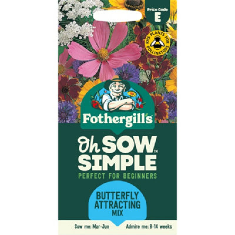 Image of Mr Fothergills Butterfly Attracting Mix Flower Seeds