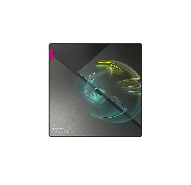 Image of ROCCAT Sense Icon Gaming mouse pad Black. Grey