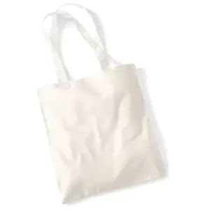Image of Westford Mill Promo Bag For Life - 10 Litres (Pack Of 2) (One Size) (Natural)