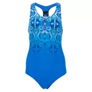 Image of Slazenger Sport Back Swimsuit Womens - Blue
