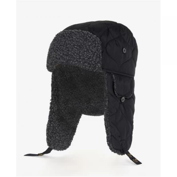 Image of Barbour Sandbay Quilted Trapper - Black BK11