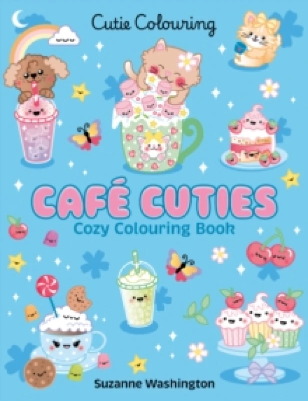 Image of Cafe Cuties: Colouring Book Paperback / softback