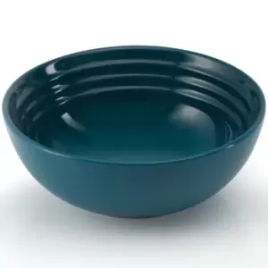Image of Le Creuset Stoneware Cereal Bowl Deep Teal