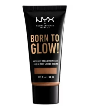 Image of NYX Professional Makeup Born To Glow Naturally Radiant Foundation Mahogany
