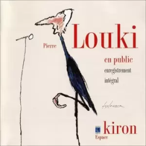 Image of En Public Enregistrement Integral 1999 by Pierre Louki CD Album