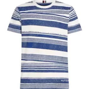 Image of Tommy Hilfiger Summer Stripes Tee - Blue