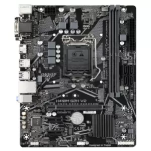 Image of Gigabyte H410M S2H V2 motherboard Intel H410 LGA 1200 micro ATX