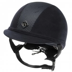 Image of Charles Owen Junior AYR8 Riding Hat - Navy