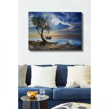 Image of Kanvas Tablo (70 x 100) - 173 Multicolor Decorative Canvas Painting