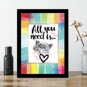 Image of SC0544735762 Multicolor Decorative Framed MDF Painting