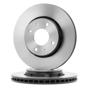 Image of TRW Brake disc VOLVO,MITSUBISHI DF4054 M818027,30818027,308180272 Brake rotor,Brake discs,Brake rotors