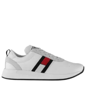 Image of Tommy Jeans Blake Flag Trainers - White
