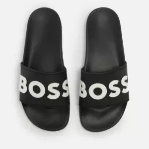 Image of Boss Kirk Mens Rubber Slide Sandals - UK 8