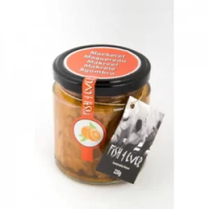 Image of Fish 4 Ever Peppered Mackerel in Orange Juice 220g (Case of 6)