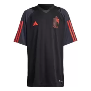 Image of adidas Belgium Tiro 23 Training Jersey Kids - Black
