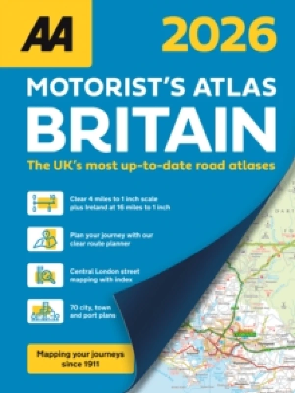 Image of AA Motorists Atlas Britain 2026 SP. Book Books
