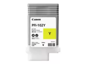 Image of Canon (PFI-102 Y) Ink Cartridge yellow