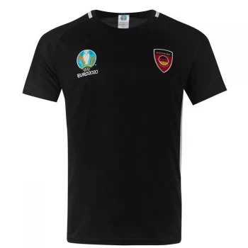 Image of UEFA Euro 2020 Germany Poly T-Shirt - Black