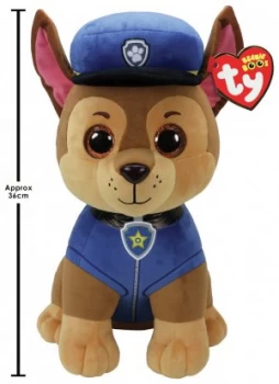 Image of Ty PAW Patrol Chase Large Beanie